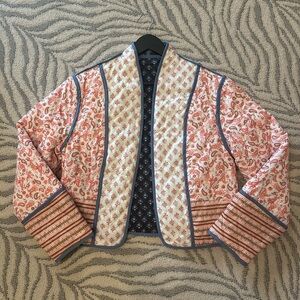 New-Reversible Floral Women's Puffer